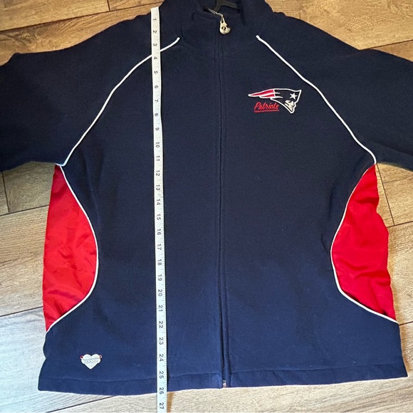 New England Patriots Reebok jacket size 2xl (pls check measurements in pics) - Picture 11 of 13